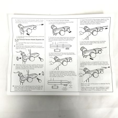  グリフィン 釣り小物 タイイングバイス スペリオール2A