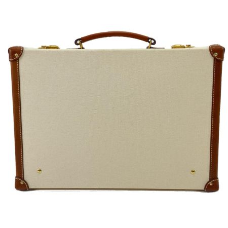  豊岡鞄 アタッシュケース  ベージュ×ブラウン