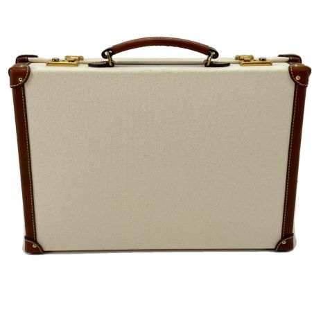  豊岡鞄 アタッシュケース  ベージュ×ブラウン
