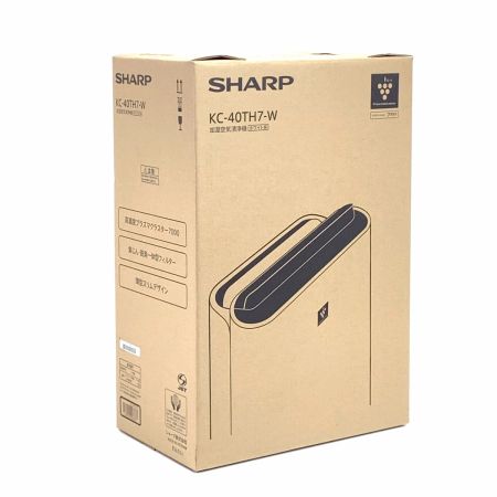  SHARP シャープ プラズマクラスター加湿空気清浄機 KC-40TH7-W
