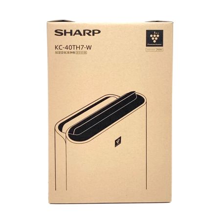  SHARP シャープ プラズマクラスター加湿空気清浄機 KC-40TH7-W