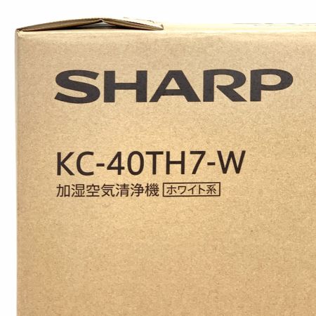  SHARP シャープ プラズマクラスター加湿空気清浄機 KC-40TH7-W