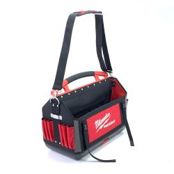 $$ Milwaukee ミルウォーキー  PACKOUT 20インチ ツール収納 トートバッグ 48-22-8320 レッド×ブラック Bランク