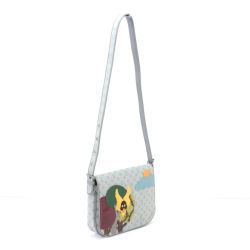 LOUIS VUITTON ルイヴィトン ショルダーバッグ モノグラム・ミニ コントドゥフェミュゼット M92279 ライトグレー Bランク