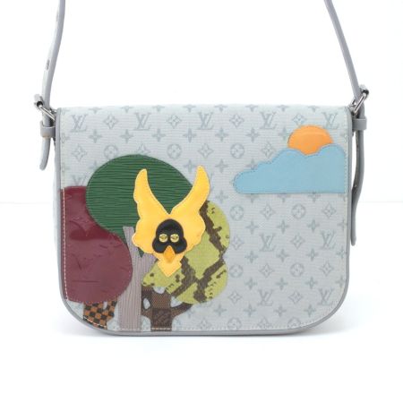 LOUIS VUITTON ルイヴィトン ショルダーバッグ モノグラム・ミニ コントドゥフェミュゼット M92279 ライトグレー