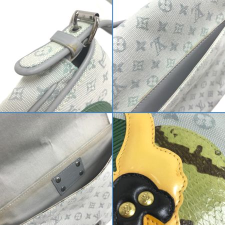 LOUIS VUITTON ルイヴィトン ショルダーバッグ モノグラム・ミニ コントドゥフェミュゼット M92279 ライトグレー