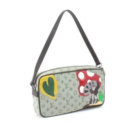 LOUIS VUITTON ルイヴィトン セミショルダーバッグ モノグラム・ミニ コント ドゥ フェ ポシェット フェアリーテール M92274 カーキ Bランク