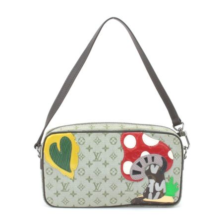 LOUIS VUITTON ルイヴィトン セミショルダーバッグ モノグラム・ミニ コント ドゥ フェ ポシェット フェアリーテール M92274 カーキ