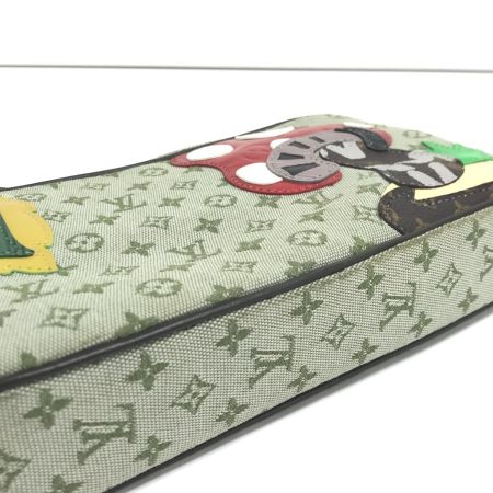 LOUIS VUITTON ルイヴィトン セミショルダーバッグ モノグラム・ミニ コント ドゥ フェ ポシェット フェアリーテール M92274 カーキ