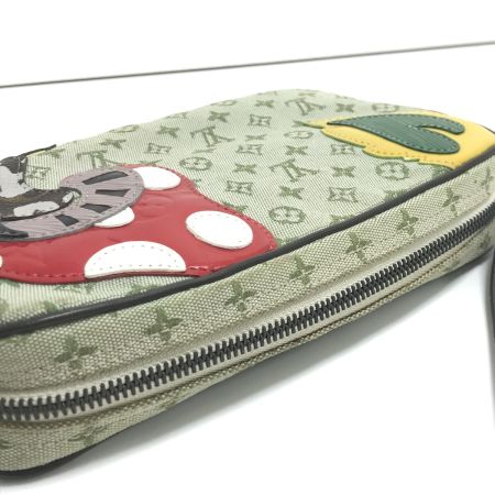 LOUIS VUITTON ルイヴィトン セミショルダーバッグ モノグラム・ミニ コント ドゥ フェ ポシェット フェアリーテール M92274 カーキ
