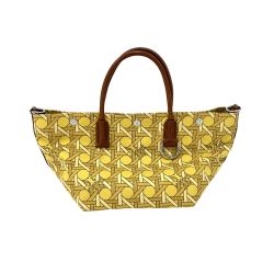 $$ TORY BURCH トリーバーチ 2WAYバッグ イエロー Bランク