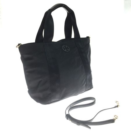  TORY BURCH トリーバーチ 2WAYショルダーバッグ ナイロン ブラック