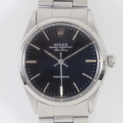 $$ ROLEX ロレックス エアキング ステンレススチール ブラック 1960年代ヴィンテージ 5500 Bランク