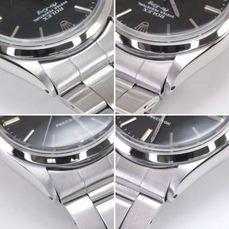  ROLEX ロレックス エアキング ステンレススチール ブラック 1960年代ヴィンテージ 5500