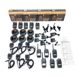 $$ STANDARD スタンダード  ハイパワー デジタル簡易無線登録局 VXD30×6台 付属品多数 Bランク