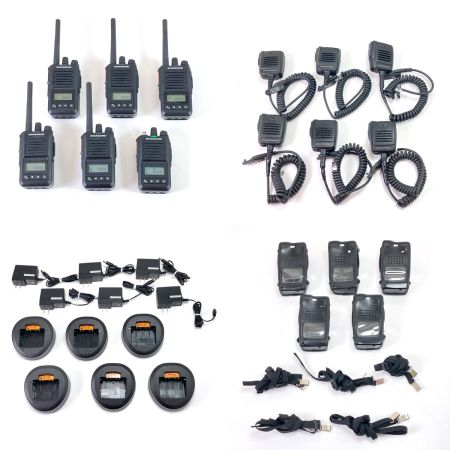  STANDARD スタンダード  ハイパワー デジタル簡易無線登録局 VXD30×6台 付属品多数