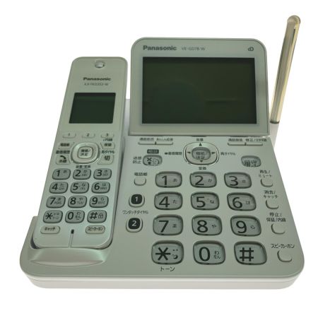  Panasonic パナソニック コードレス電話機（子機1台付き） VE-GD78DL