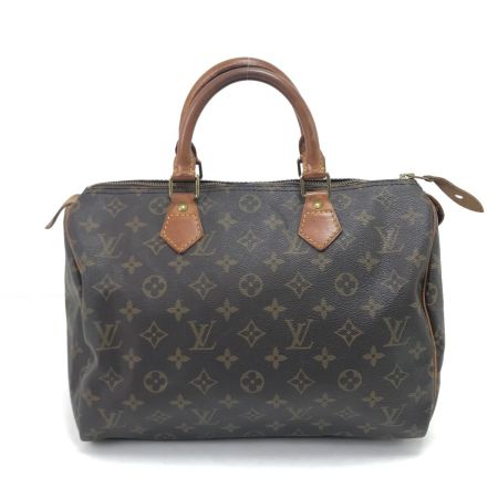  LOUIS VUITTON ルイヴィトン ハンドバッグ モノグラム スピーディ30 キー&パドロック付 M41526