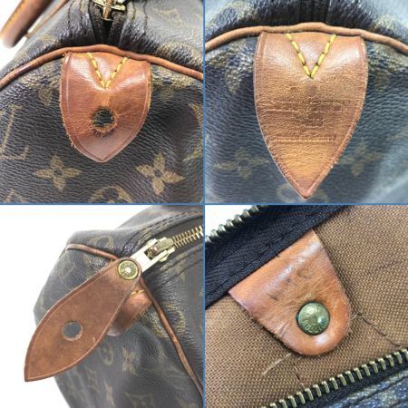 LOUIS VUITTON ルイヴィトン ハンドバッグ モノグラム スピーディ30 キー&パドロック付 M41526