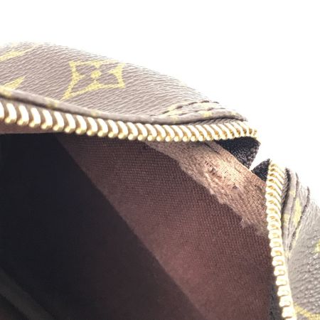  LOUIS VUITTON ルイヴィトン ハンドバッグ モノグラム スピーディ35 臭い有/革タブボンド跡＆切れ M41524 ブラウン