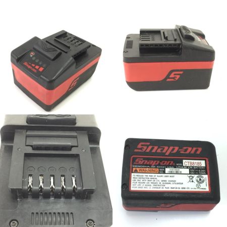  Snap-on スナップオン インパクトレンチ ライト点灯不良あり CTJ8810B レッド