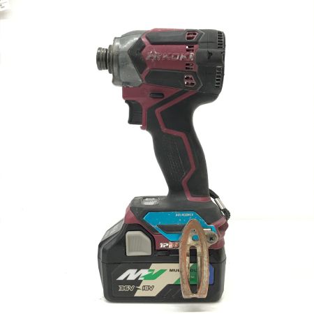  HiKOKI ハイコーキ インパクトドライバ WH36DC フレアレッド