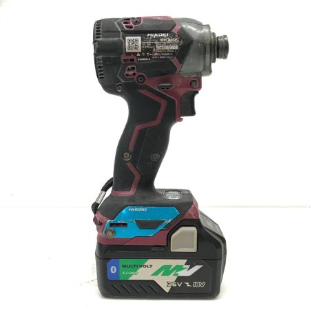  HiKOKI ハイコーキ インパクトドライバ WH36DC フレアレッド