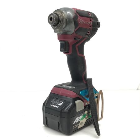  HiKOKI ハイコーキ インパクトドライバ WH36DC フレアレッド