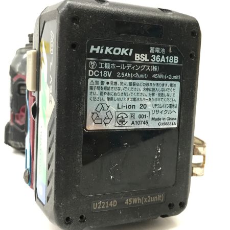  HiKOKI ハイコーキ インパクトドライバ WH36DC フレアレッド
