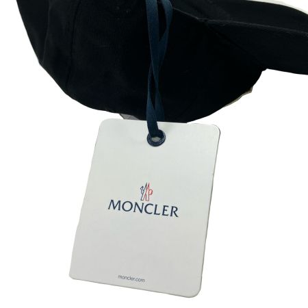  MONCLER モンクレール ダブルロゴベースボールキャップ C-A9CO-21-8512 ブラック