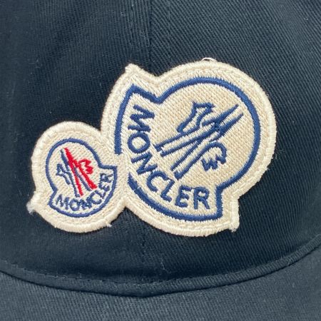  MONCLER モンクレール ダブルロゴベースボールキャップ C-A9CO-21-8512 ブラック
