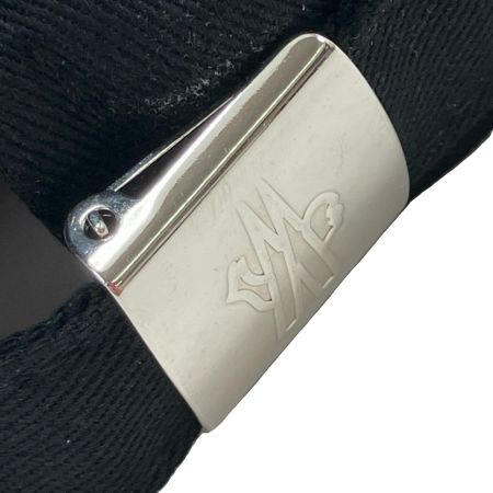  MONCLER モンクレール ダブルロゴベースボールキャップ C-A9CO-21-8512 ブラック
