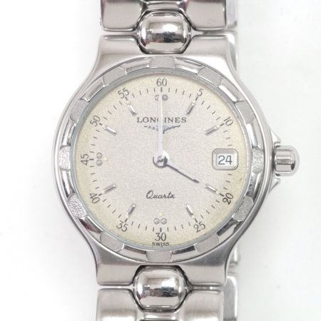  LONGINES ロンジン コンクエスト  レディースクォーツ ステンレススチール ベージュ L1.114.4