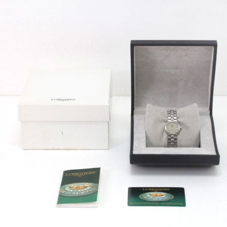  LONGINES ロンジン コンクエスト  レディースクォーツ ステンレススチール ベージュ L1.114.4