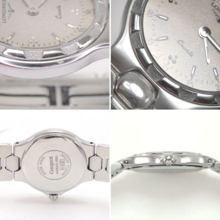  LONGINES ロンジン コンクエスト  レディースクォーツ ステンレススチール ベージュ L1.114.4