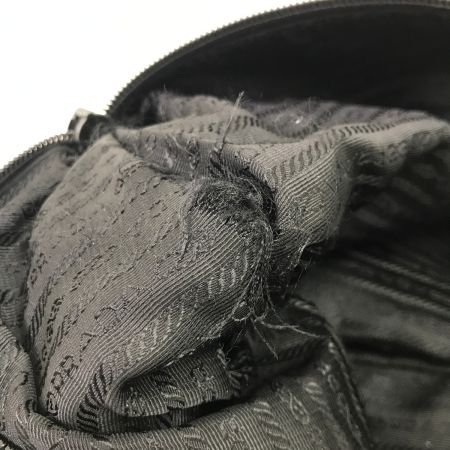  PRADA プラダ ショルダーバッグ ナイロン 中生地破れ有り ブラック