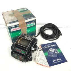 $$ Miya Epoch 電動リール コード付き 動作確認済み 汚れ多数あり Cランク