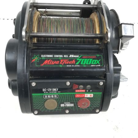  Miya Epoch 電動リール コード付き 動作確認済み 汚れ多数あり