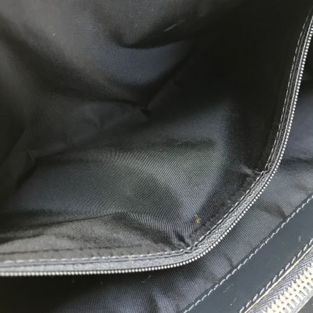 Christian Dior クリスチャンディオール ハンドバッグ トロッター キャンバス×レザー ヴィンテージ BO B O121 ネイビー