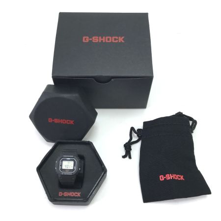  CASIO カシオ リングウォッチ ラバー黒 DWN-5600-4JR