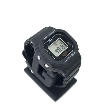  CASIO カシオ リングウォッチ ラバー黒 DWN-5600-4JR