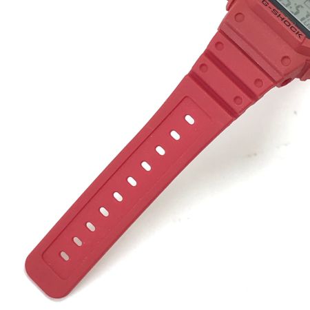  CASIO カシオ リングウォッチ ラバー赤 DWN-5600-9JR