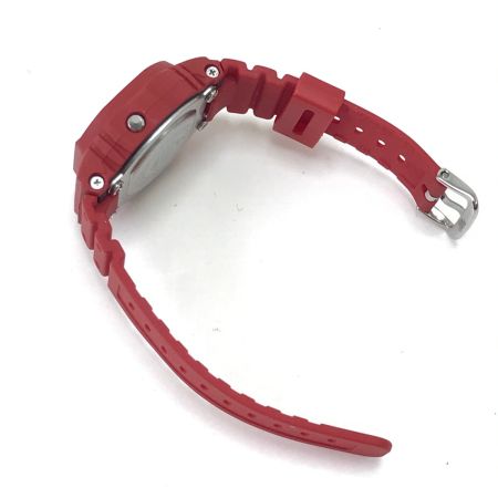  CASIO カシオ リングウォッチ ラバー赤 DWN-5600-9JR