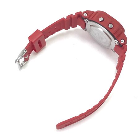  CASIO カシオ リングウォッチ ラバー赤 DWN-5600-9JR