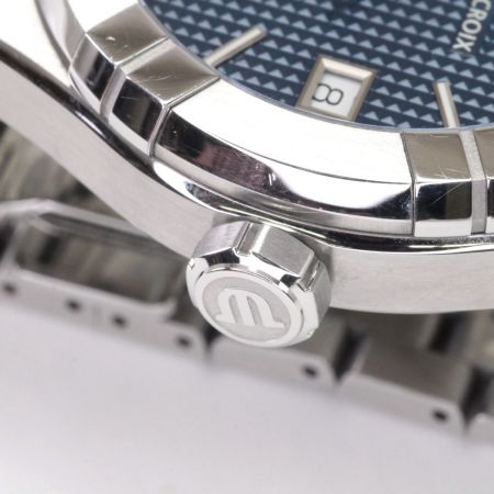  Maurice Lacroix アイコンオートマティック 自動巻き ステンレススチール ブルー AI6007-SS002-430-1