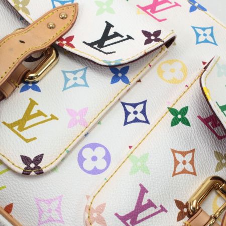  LOUIS VUITTON ルイヴィトン ショルダーバッグ マルチカラー ロッジGM M40051 ホワイト