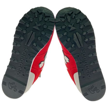  Sangacio サンガッチョ スニーカー にゅ〜ず カーマイン 25cm レッド