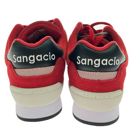  Sangacio サンガッチョ スニーカー にゅ〜ず カーマイン 25cm レッド