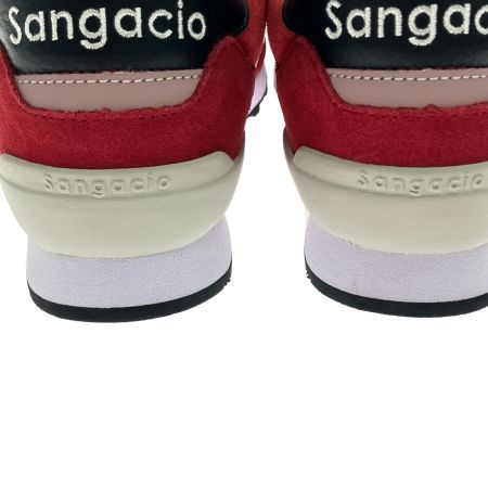 Sangacio サンガッチョ スニーカー にゅ〜ず カーマイン 25cm レッド