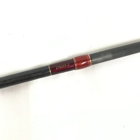 SHIMANO シマノ ルアーロッド 15ワールドシャウラ2701FF-2 使用感有 竿袋付 36428